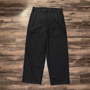 Abercrombie fitch baggy grey trousers